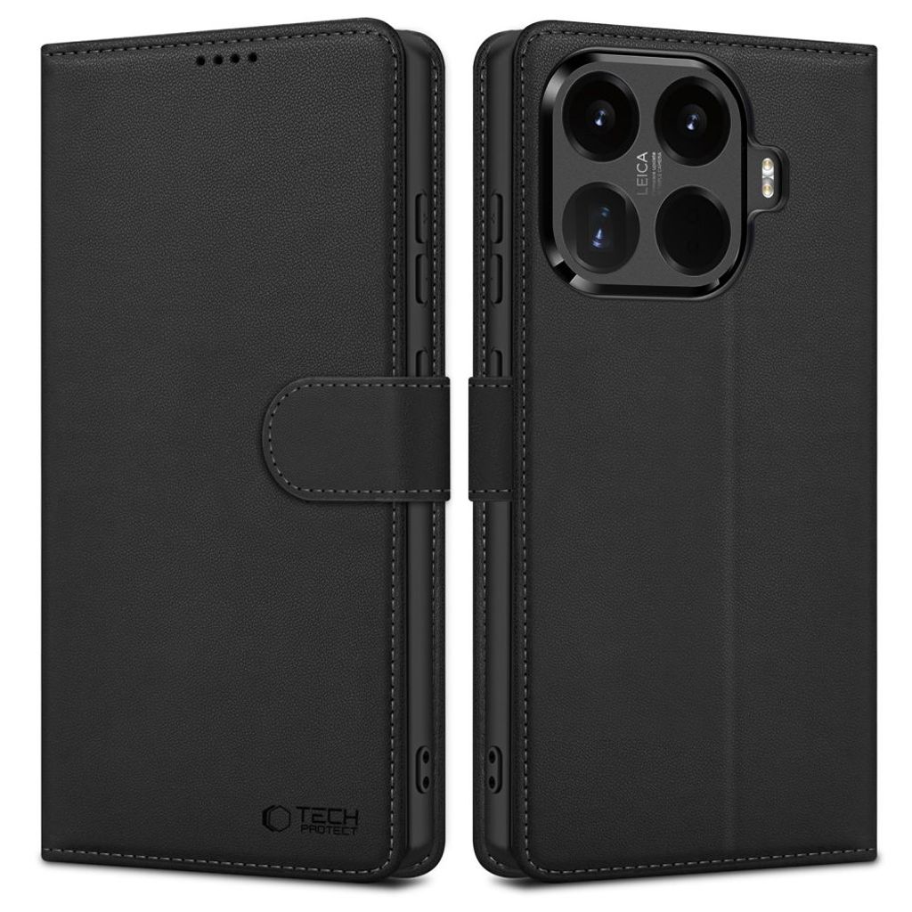 Tech-Protect Wallet -kotelo till Xiaomi 17T Pro - Musta