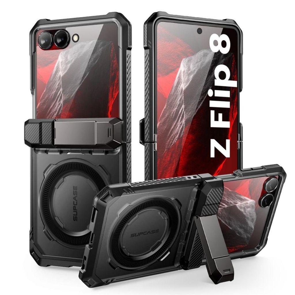 Supcase Samsung Galaxy Z Flip 8 Deksel MagSafe - Svart
