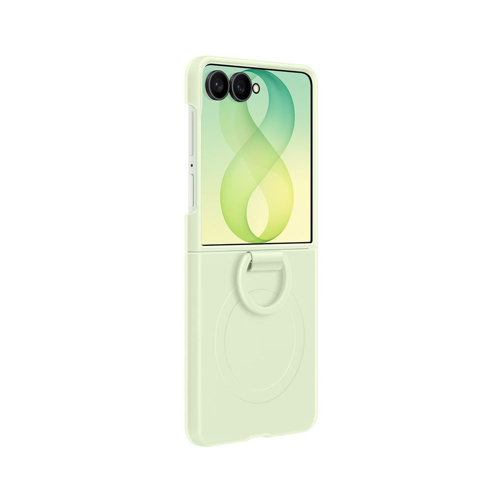 Samsung Galaxy Z Flip 8 Cover med Ring og MagSafe - Grøn