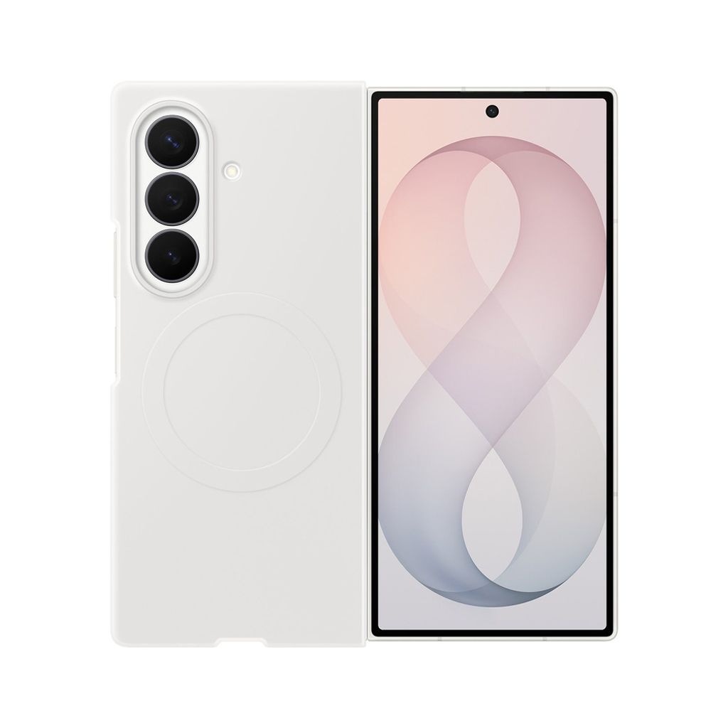 Samsung Galaxy Z Fold 8 Deksel MagSafe-kompatibel - Hvit