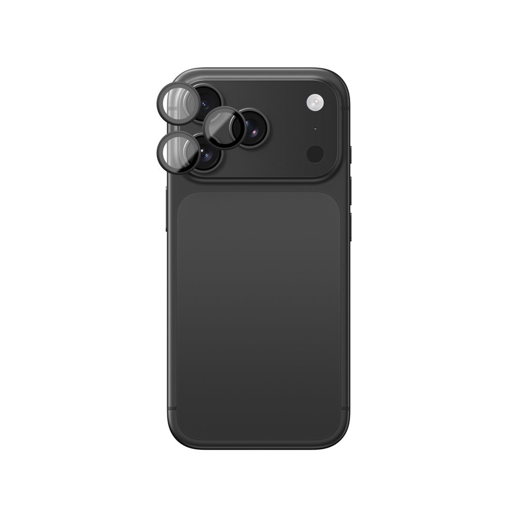 AmazingThing Radix Vision Linsebeskytter till iPhone 18 Pro/18 Pro Max - Svart