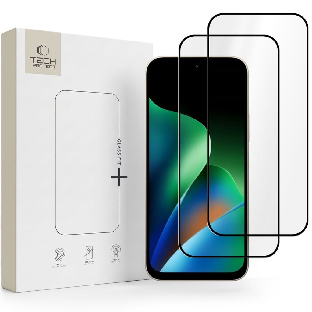 Tech-Protect Glass Fit+ Näytönsuoja 2-pakkaus till Xiaomi Redmi 17
