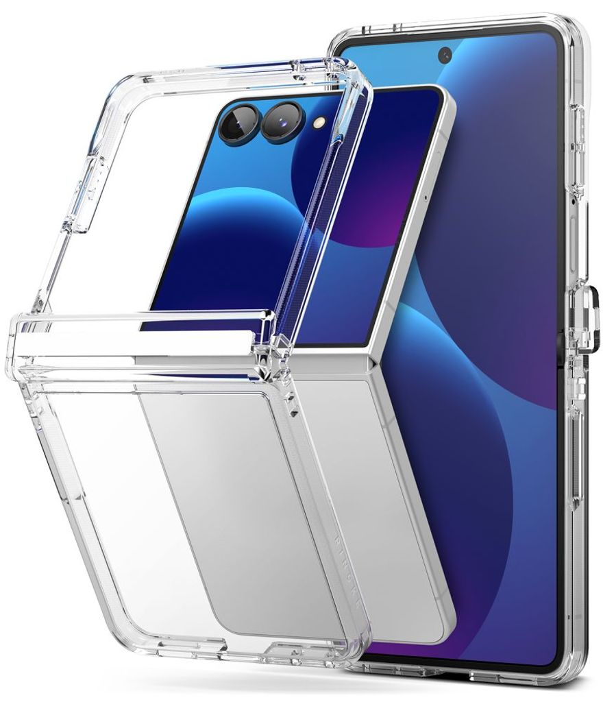 Ringke Fusion Flap Skal till Samsung Galaxy Z Flip 8 - Transparent