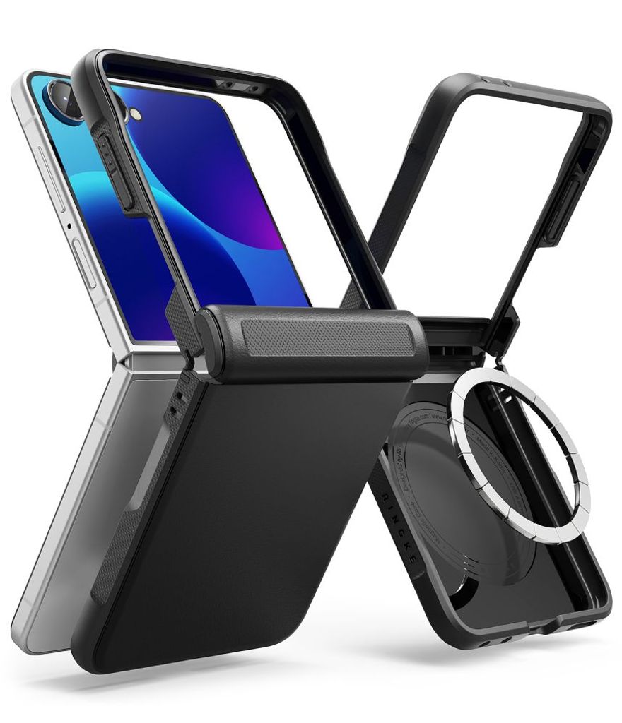 Ringke Onyx Flap Magsafe Skal till Samsung Galaxy Z Flip 8 - Svart