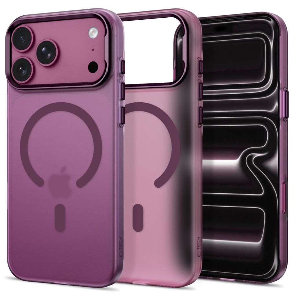 Tech-Protect MagZero MagSafe -kuori iPhone 17 Pro Max/18 Pro Max:lle - Burgundi
