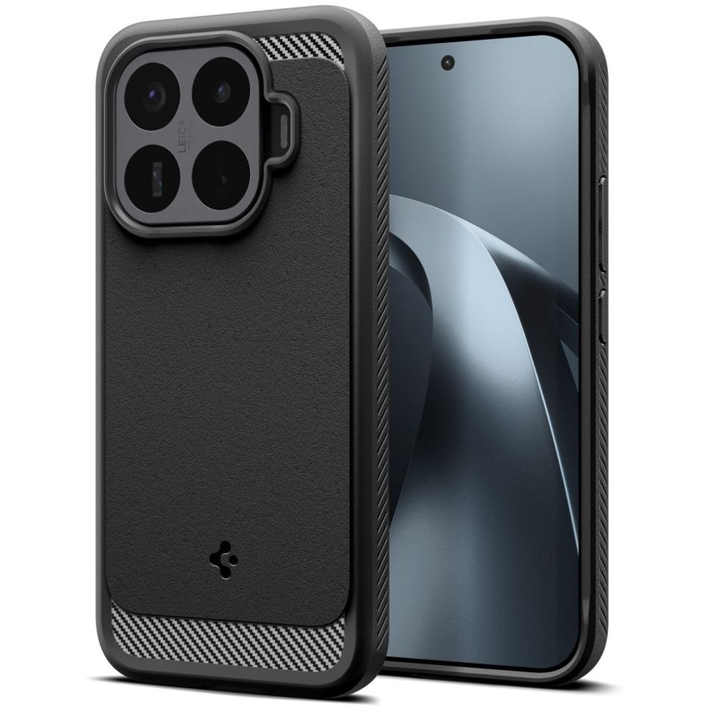 Spigen Rugged Armor -kuori till Xiaomi 17T Pro - Musta