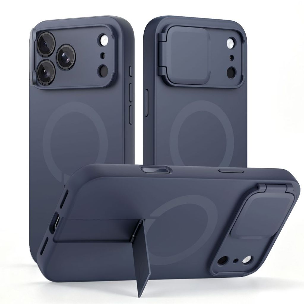 Tech-Protect Kevlar Aura MagSafe -kuori till iPhone 18 Pro Max/17 Pro Max - Sininen