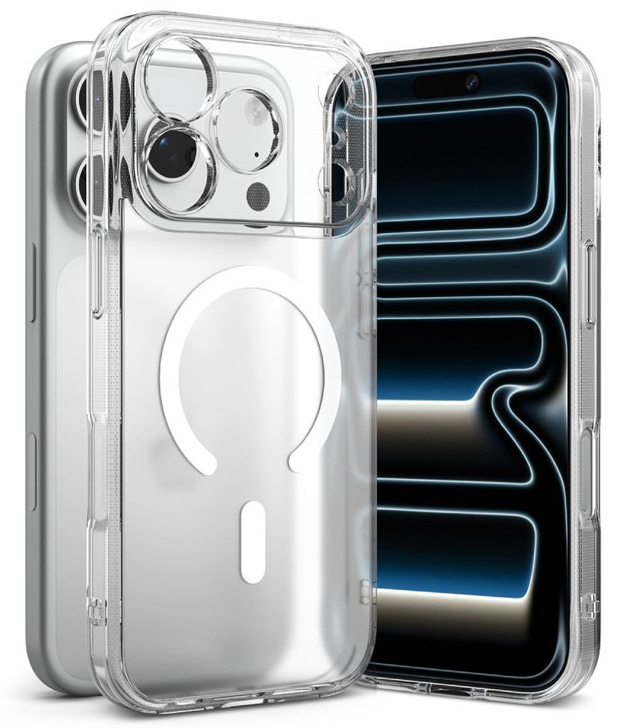 Ringke Fusion MagSafe Skal till iPhone 18 Pro Max/17 Pro Max - Transparent Matt