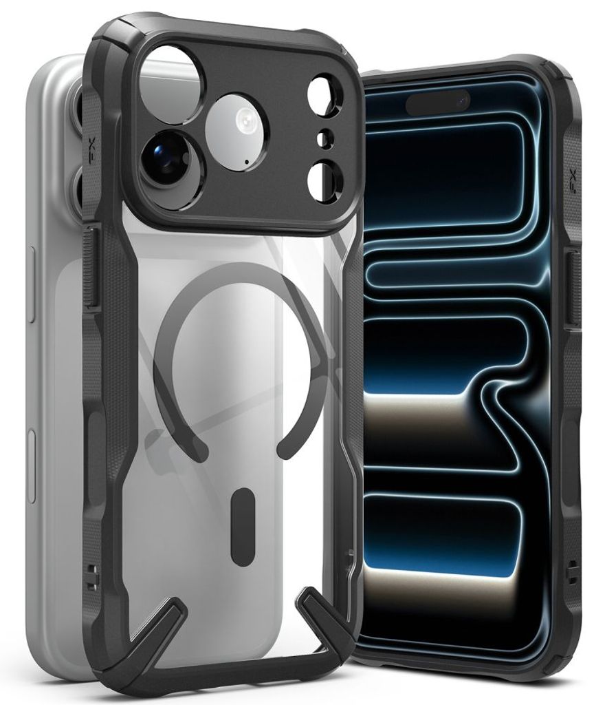 Ringke Fusion X MagSafe Skal till iPhone 18 Pro Max / 17 Pro Max - Svart