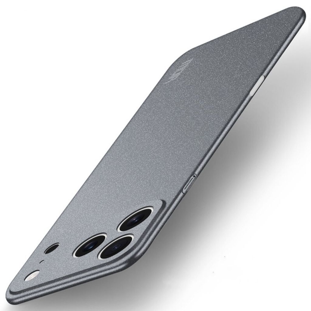 MOFI iPhone 18 Pro Max Slim Fit Kuori - Harmaa