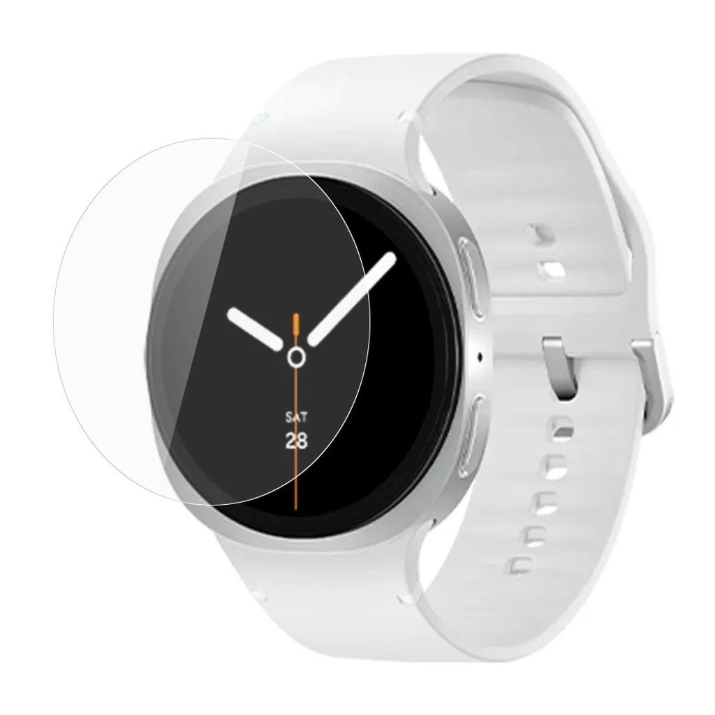 Samsung Galaxy Watch8 44 mm skärmskydd, 0,3 mm, 9H, 2,5D