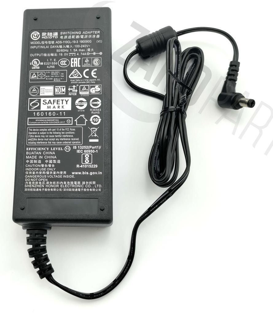 Acer H277HU AC Adapter (4 74A 19V 90MD)