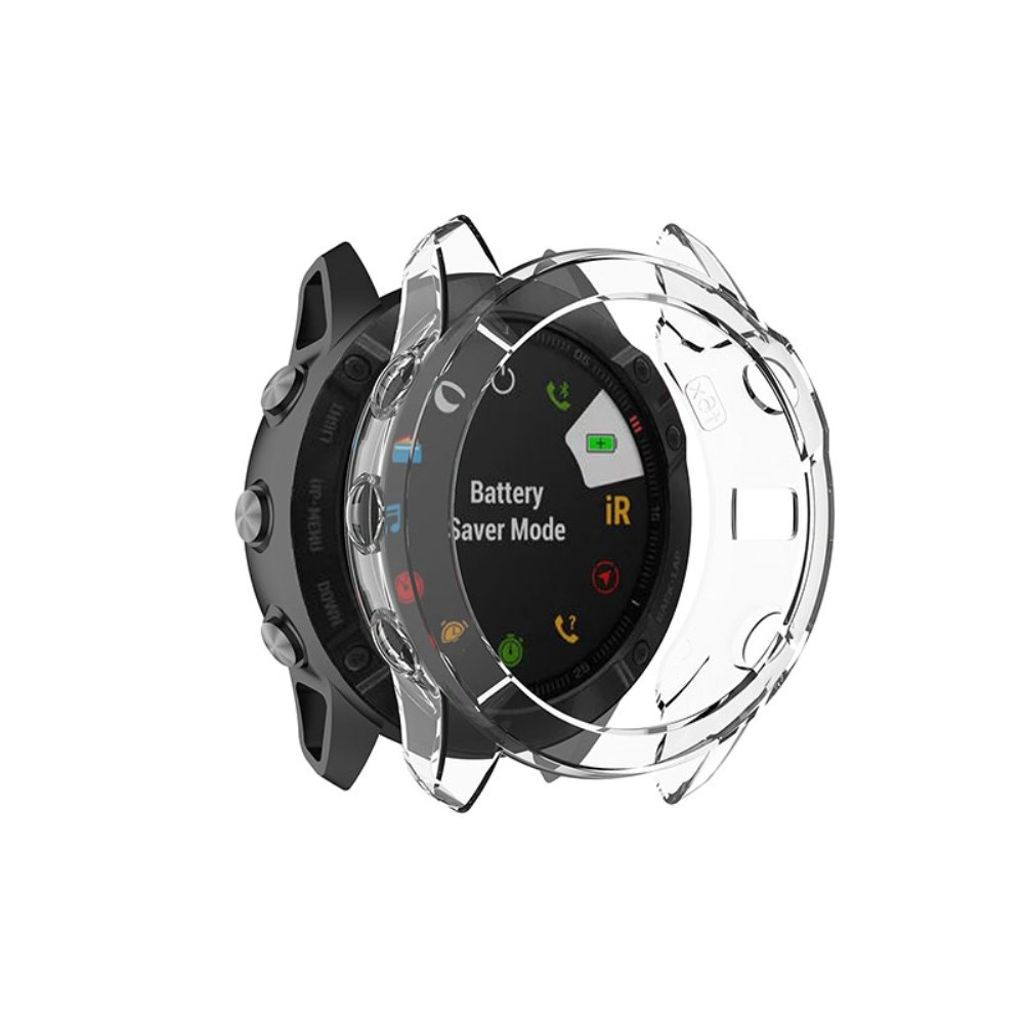 Garmin Fenix 6X/6X Pro Case in TPU - Transparent