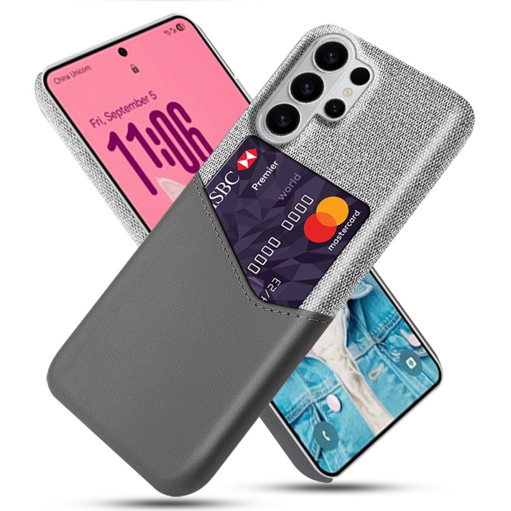 Samsung Galaxy S26 Ultra Case with Card slot - Grey