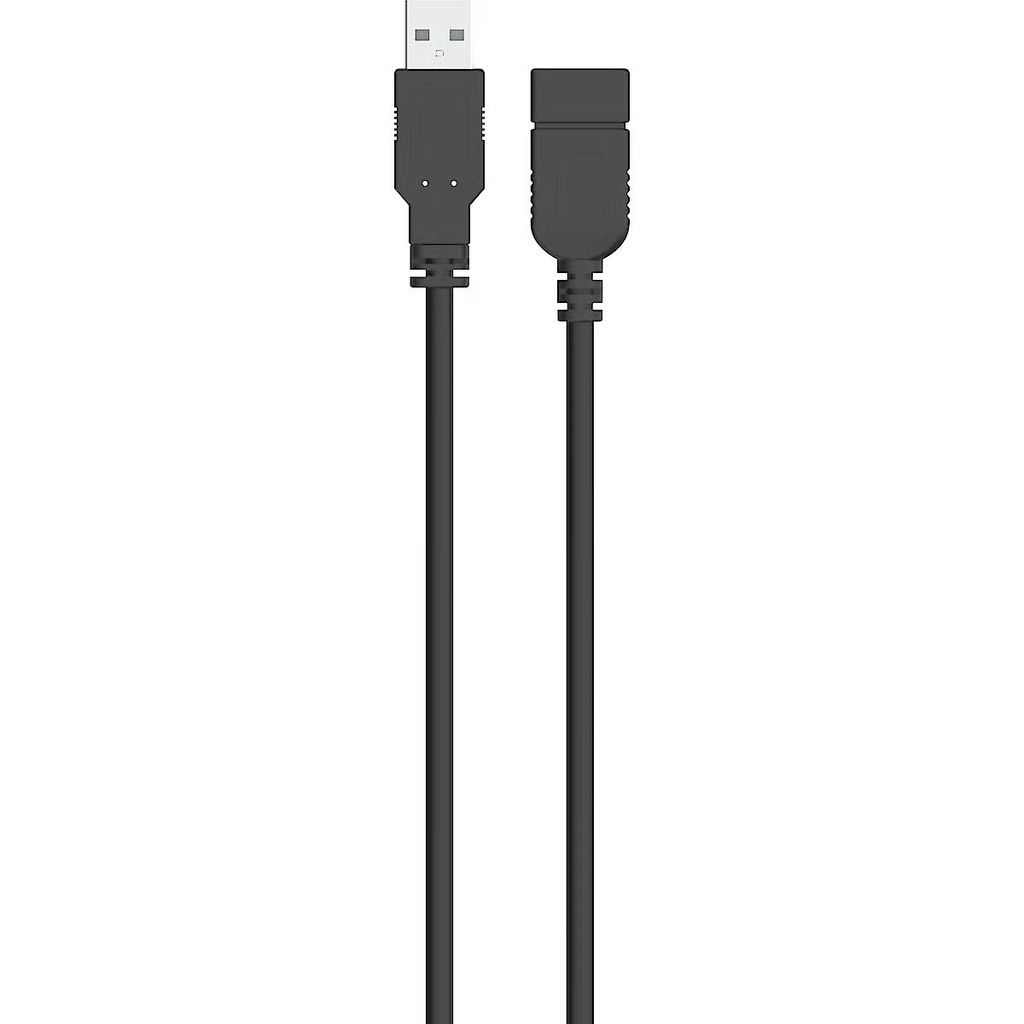 Exibel USB-A forlengelseskabel, 5 m