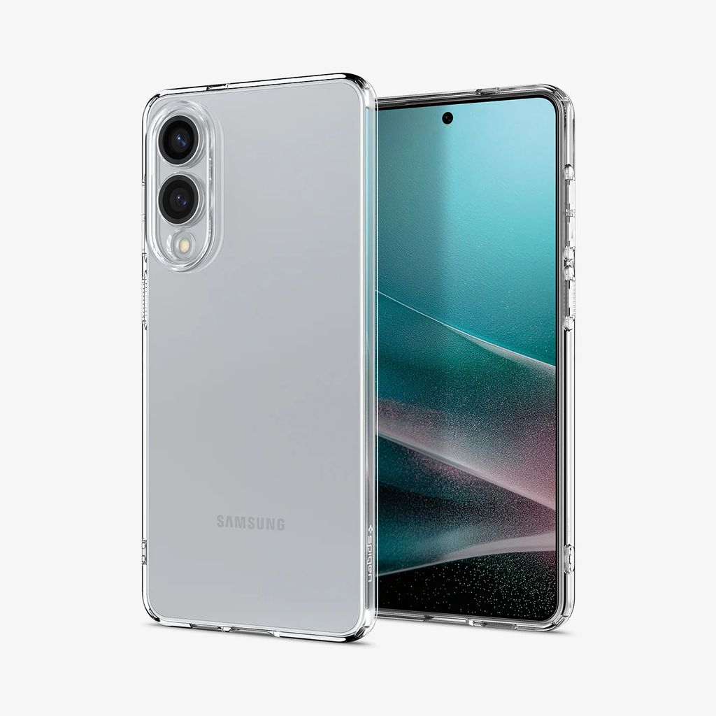 Spigen Liquid Crystal Cover til Samsung Galaxy S25 Edge - Gennemsigtig
