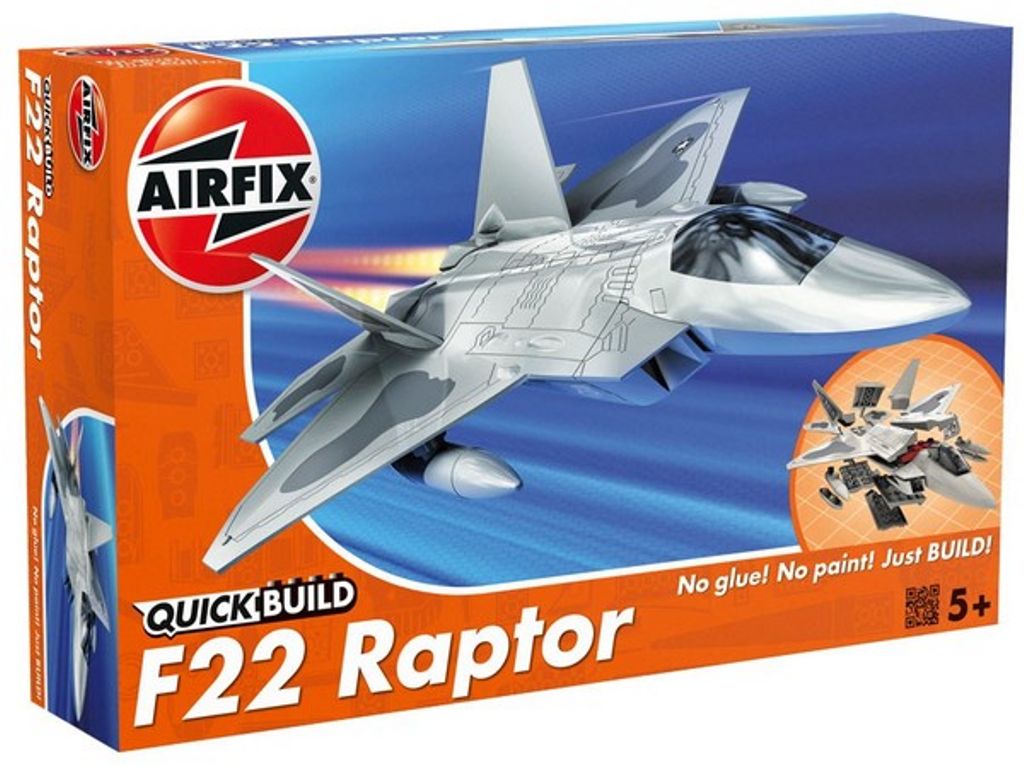Airfix Quickbuild F22 Raptor -lentokonemalli