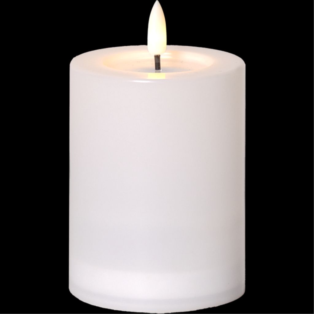 Star Trading solcellsljus Flamme Saul 12,5cm – Vit