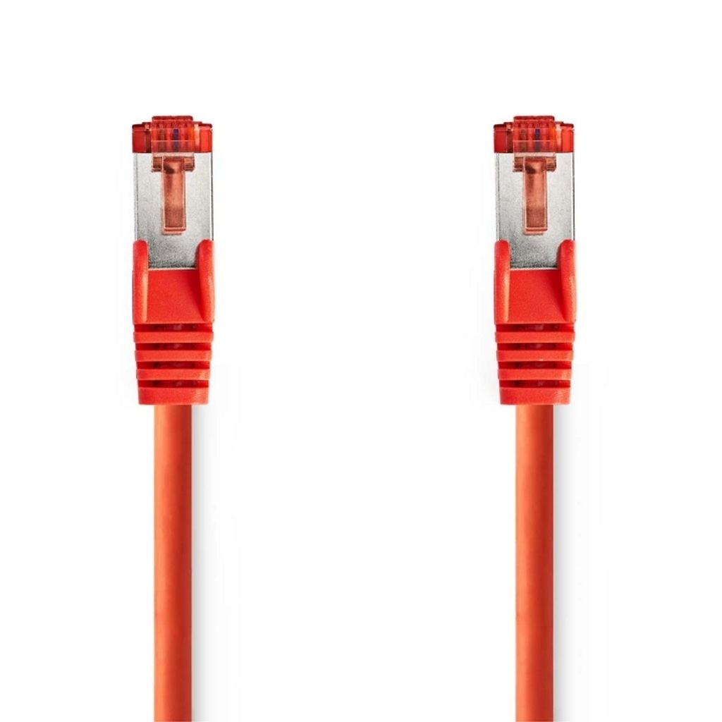 Nedis CAT6 nettverkskabel RJ45 S/FTP LSZH, 2m - rød