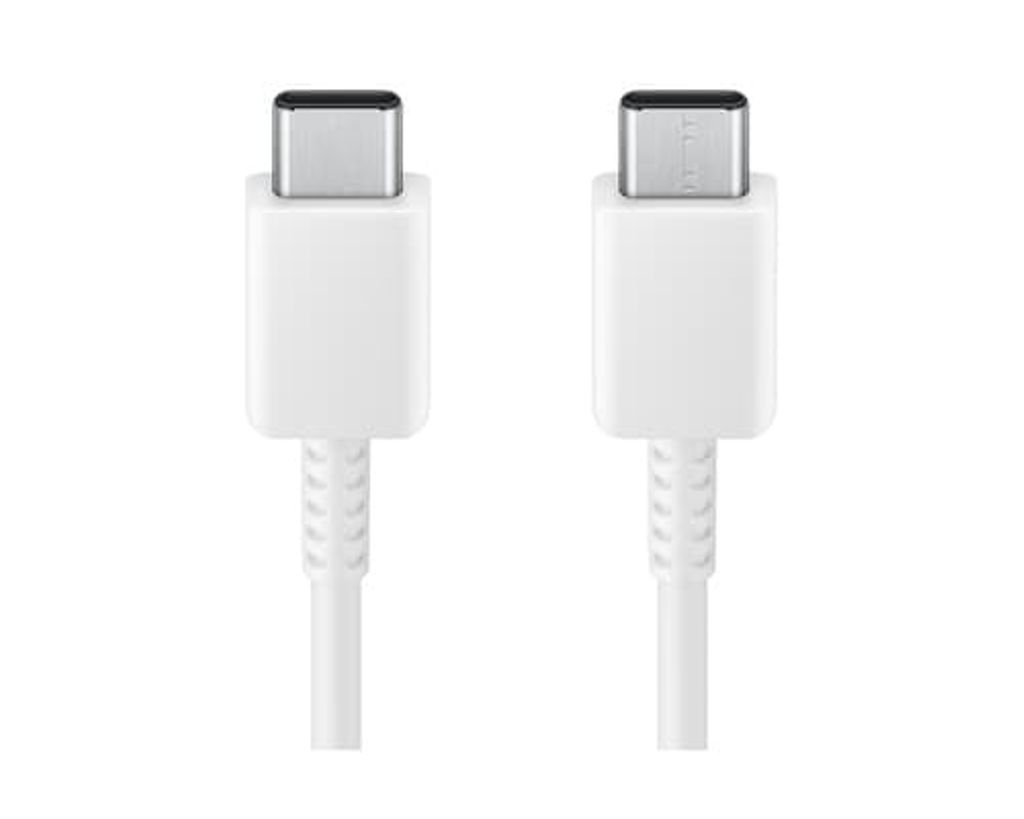 Samsung USB-C - USB-C -kaapeli 3A 60W 1.8m - Valkoinen
