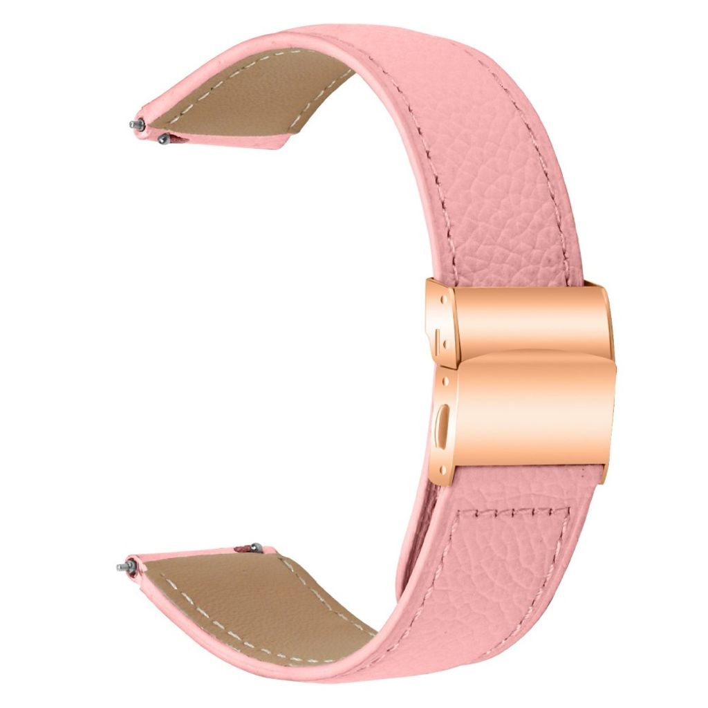 Garmin D2 Air X10/Venu/Approach S40 etc. Watch Strap Genuine Leather – Pink