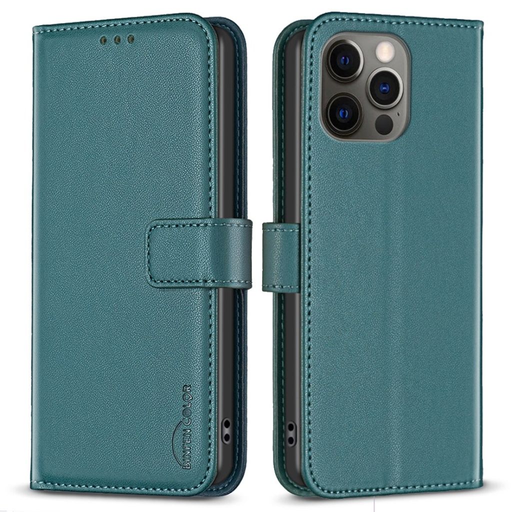 BINFEN COLOR iPhone 12 Pro Max Etui - Grøn