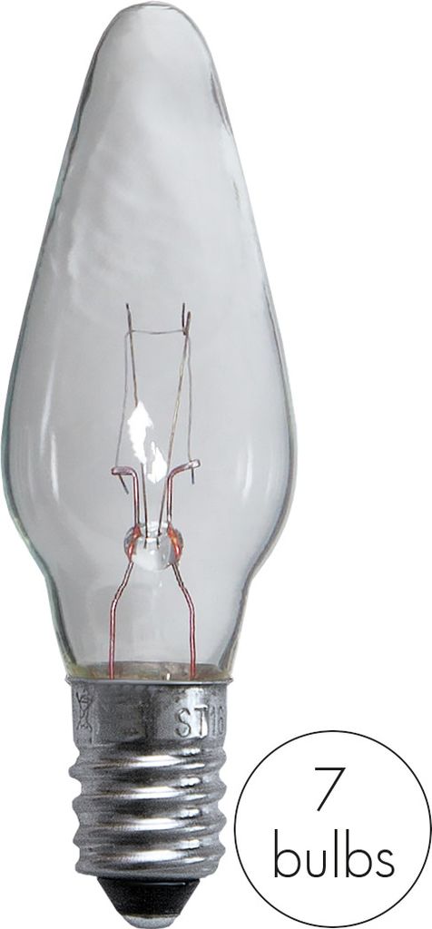 3-pack lampa till adventsljusstake LED E10 34V Dimbar | Belysning - Ljuskällor - Dimbara LED-lampor | Batteritema