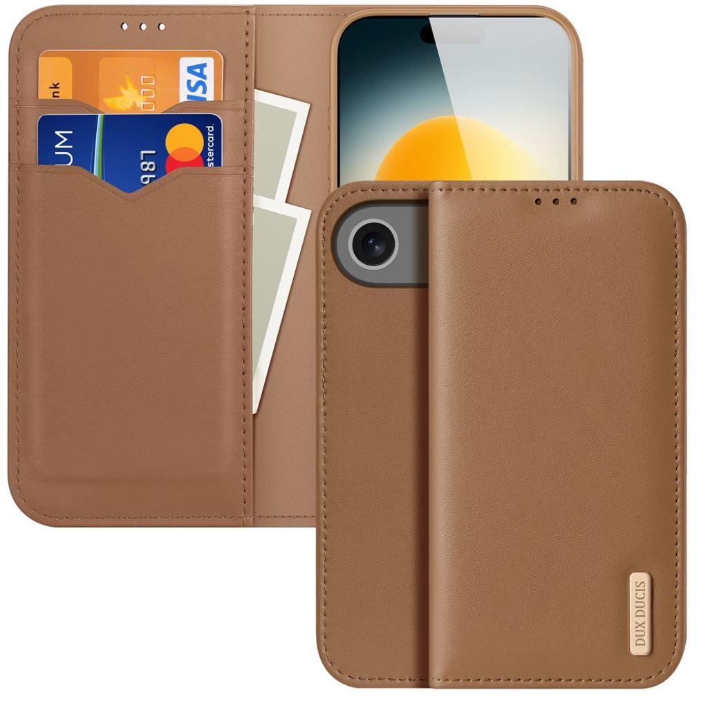 DUX DUCIS iPhone 17 Air RFID-blockerande Fodral - Brun
