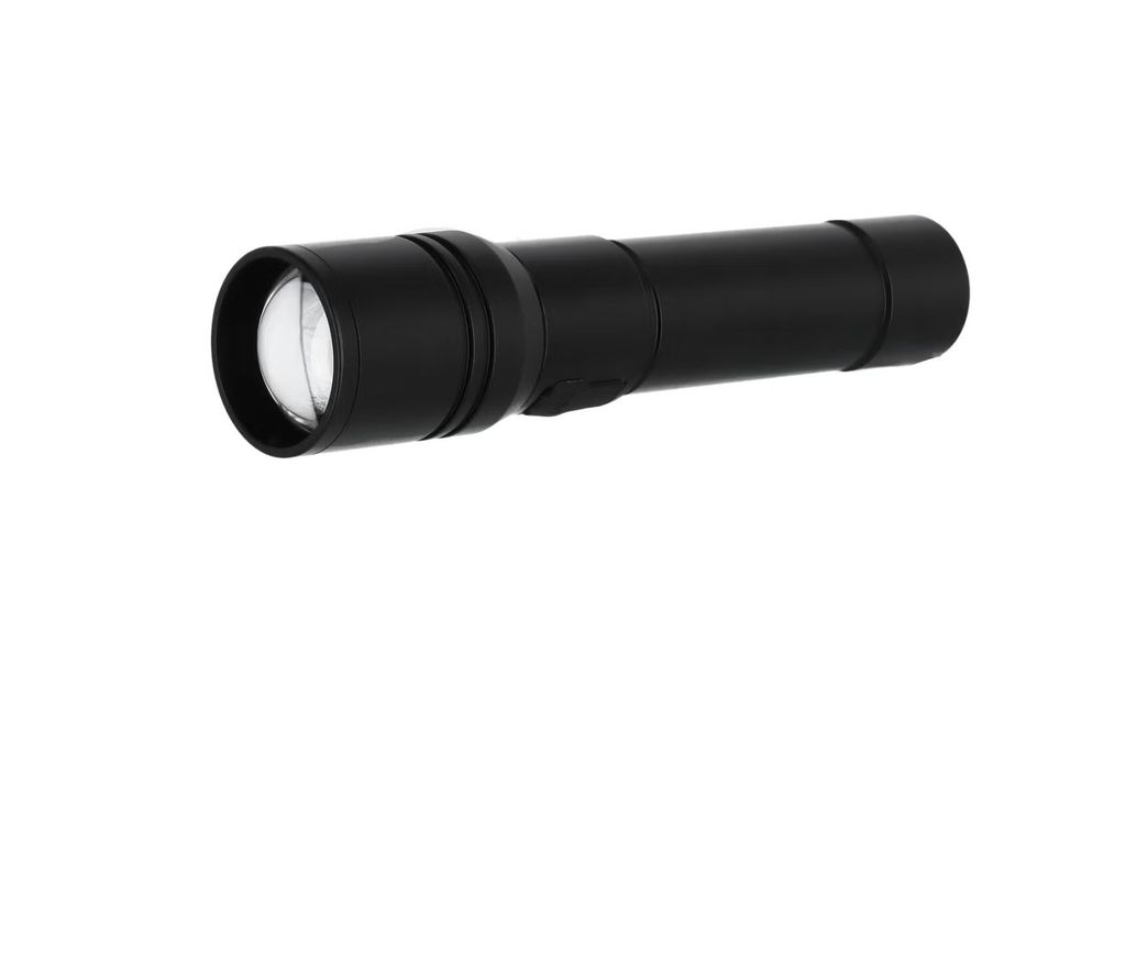 Asaklitt Genopladelig LED Lommelygte 400 lm IP44 Sort