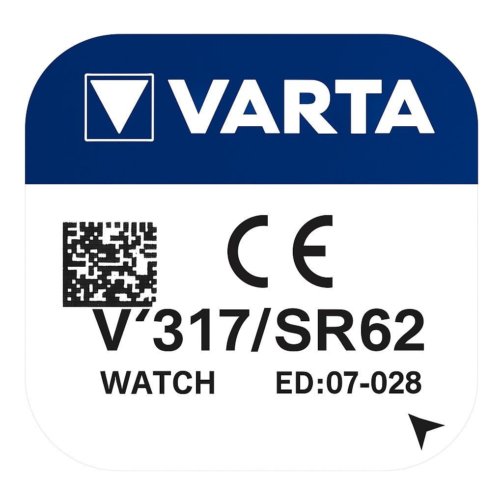 317 / SR516SW / SR62 / V317 / D317 | Batterier - Klockbatterier | Batteritema