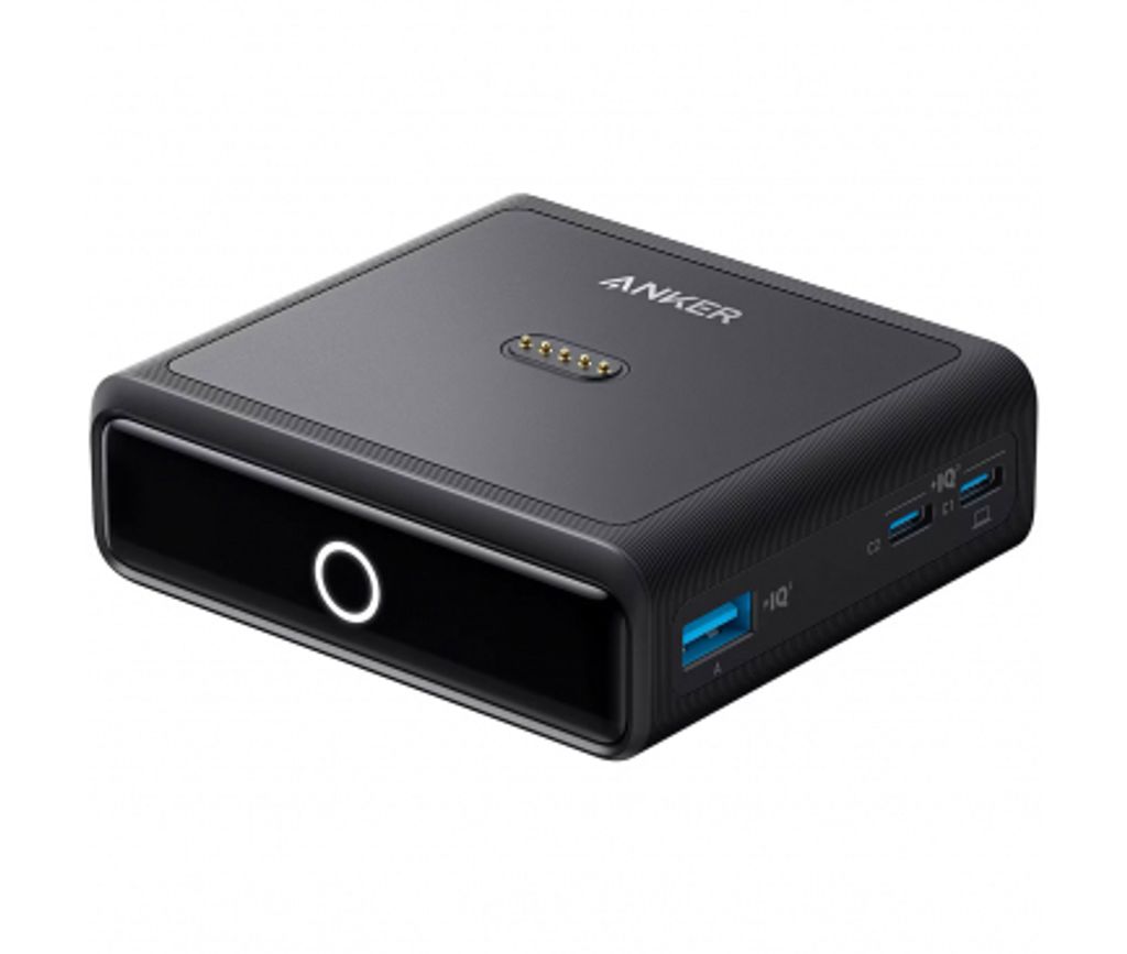Anker Prime PowerBank Bordoplader 100W 1x Pogo Pin / 1x USB-C / 2x USB-A