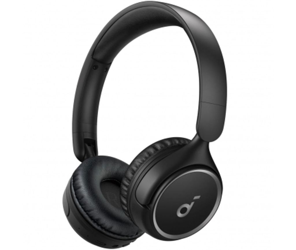 Anker SoundCore H30i Bluetooth-hodetelefoner med multipunkt – svart