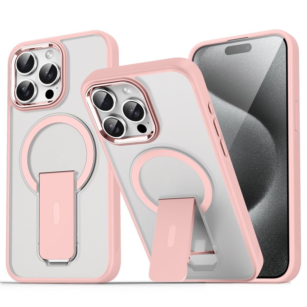 iPhone 14 Pro MagSafe Case Kickstand - Pink