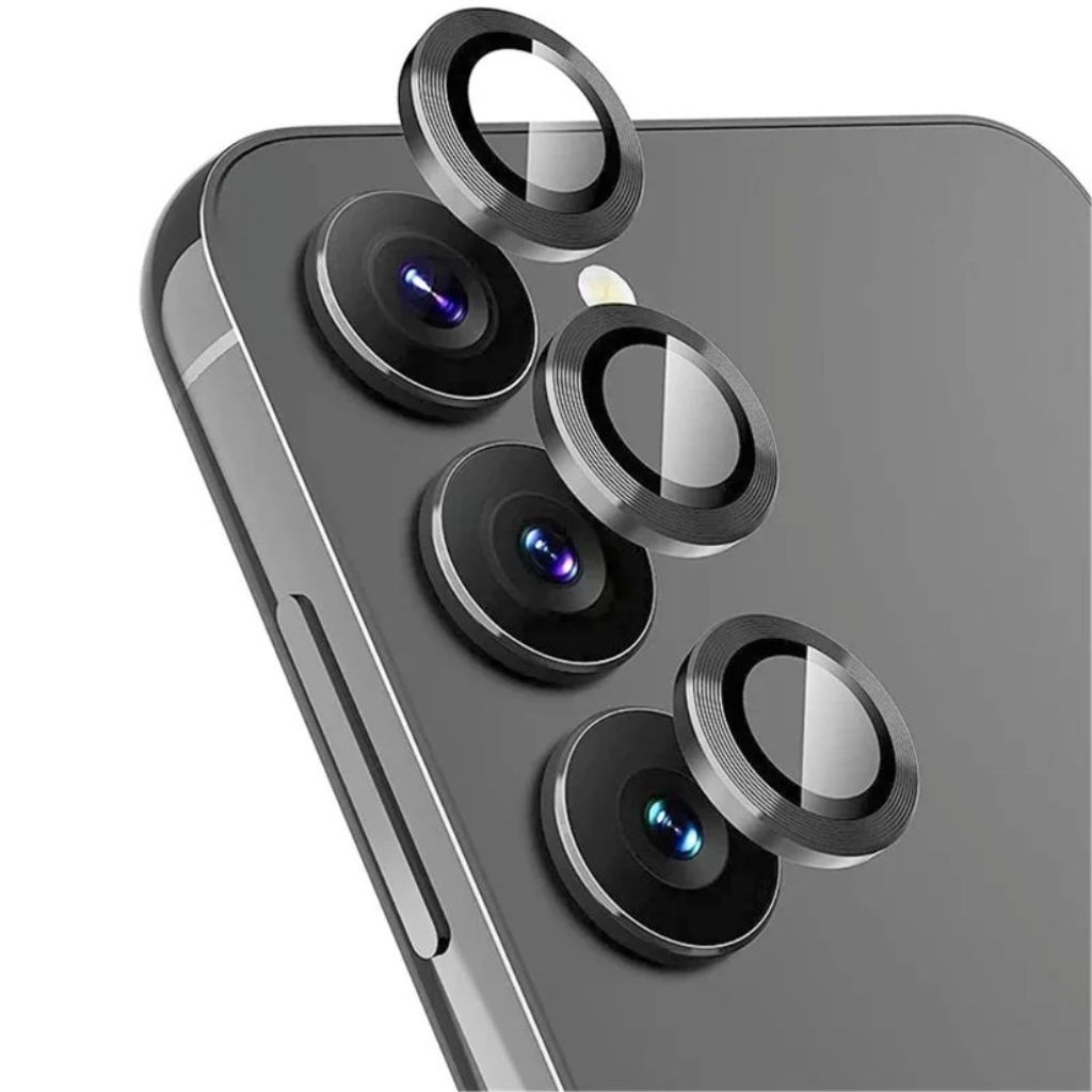 Samsung Galaxy S26 Plus Camera Lens Protector Tempered Glass - Black