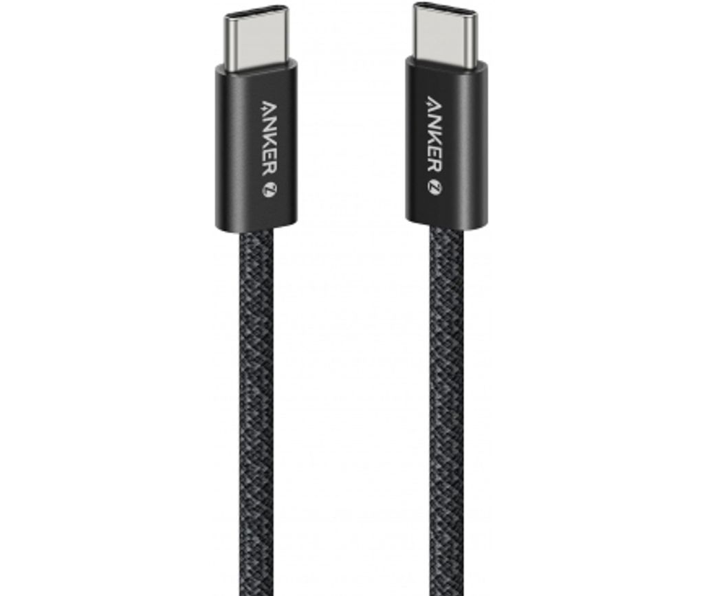 Anker Zolo USB-C till USB-C laddkabel 240W, 1m – svart | Kablar - USB-C - USB-C till USB-C | Batteritema