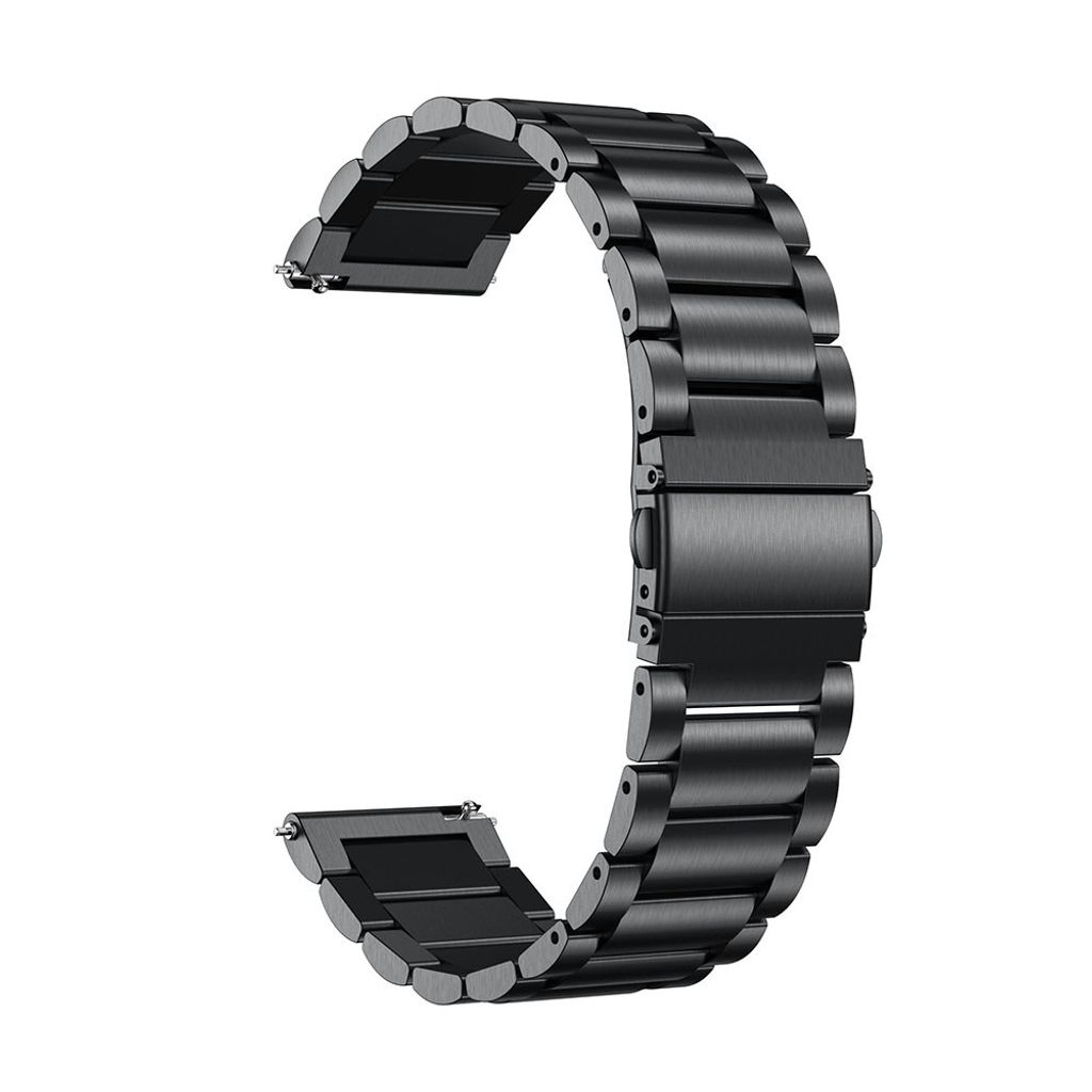 Samsung Gear S3 Classic/Frontier og andre urrem i rustfrit stål – sort