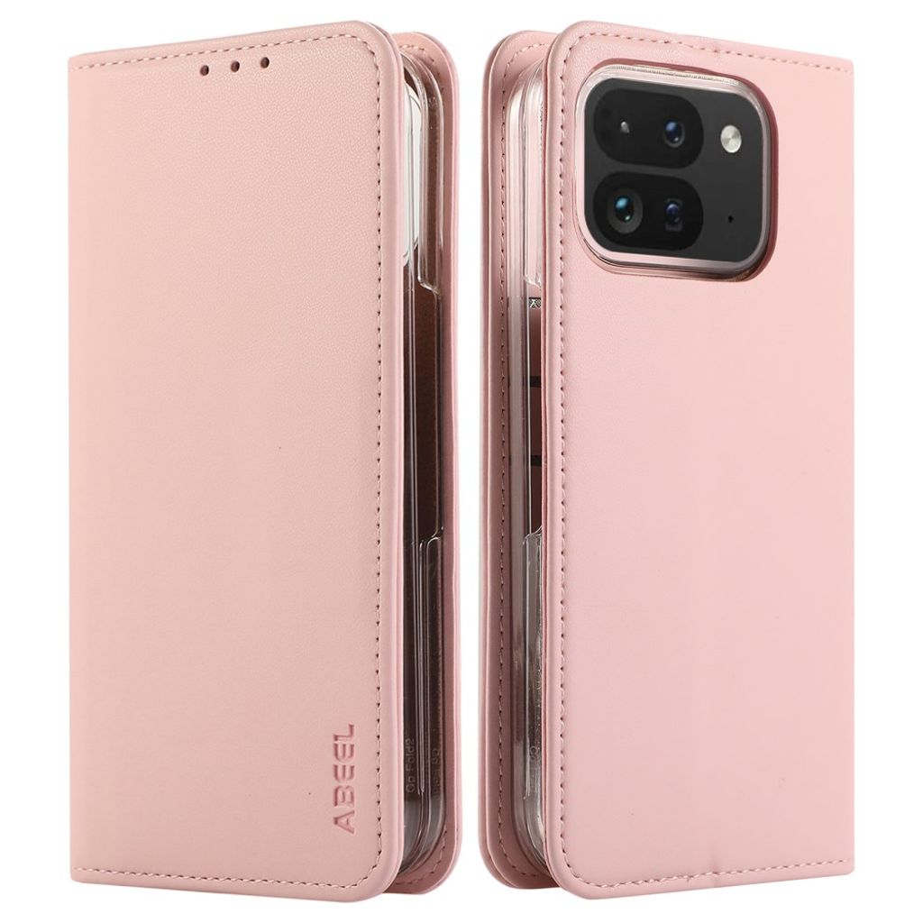 ABEEL Google Pixel 9 Pro Fold 5G Plånboksfodral - Rosa