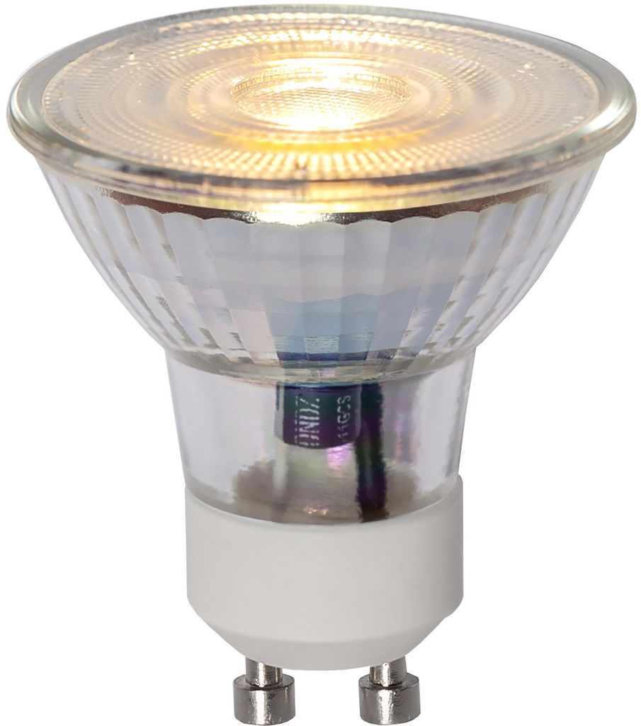 LED-lampa GU10 MR16 Spotlight Glass 3-step