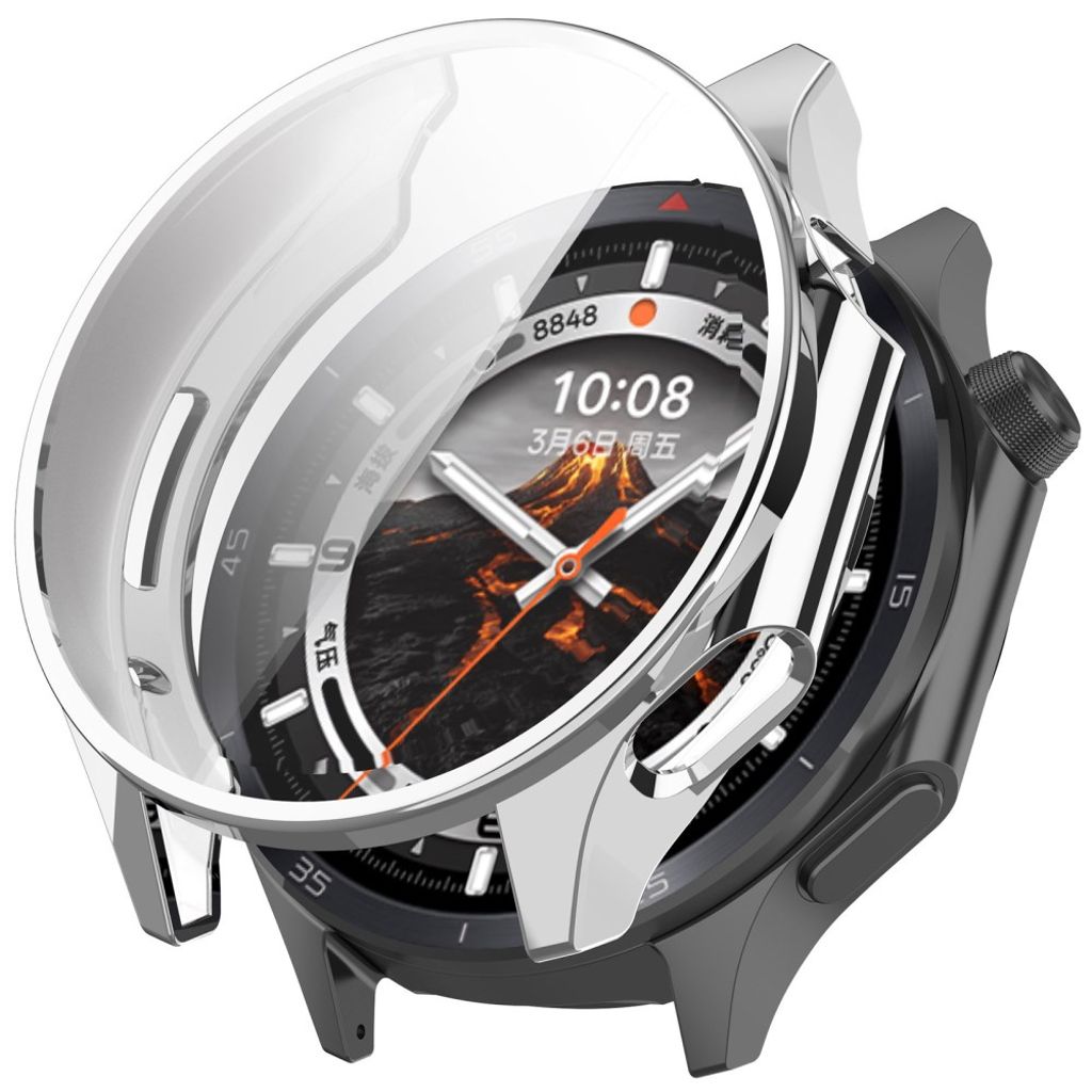 OnePlus Watch 3 46mm Case with Screen protector - Silver