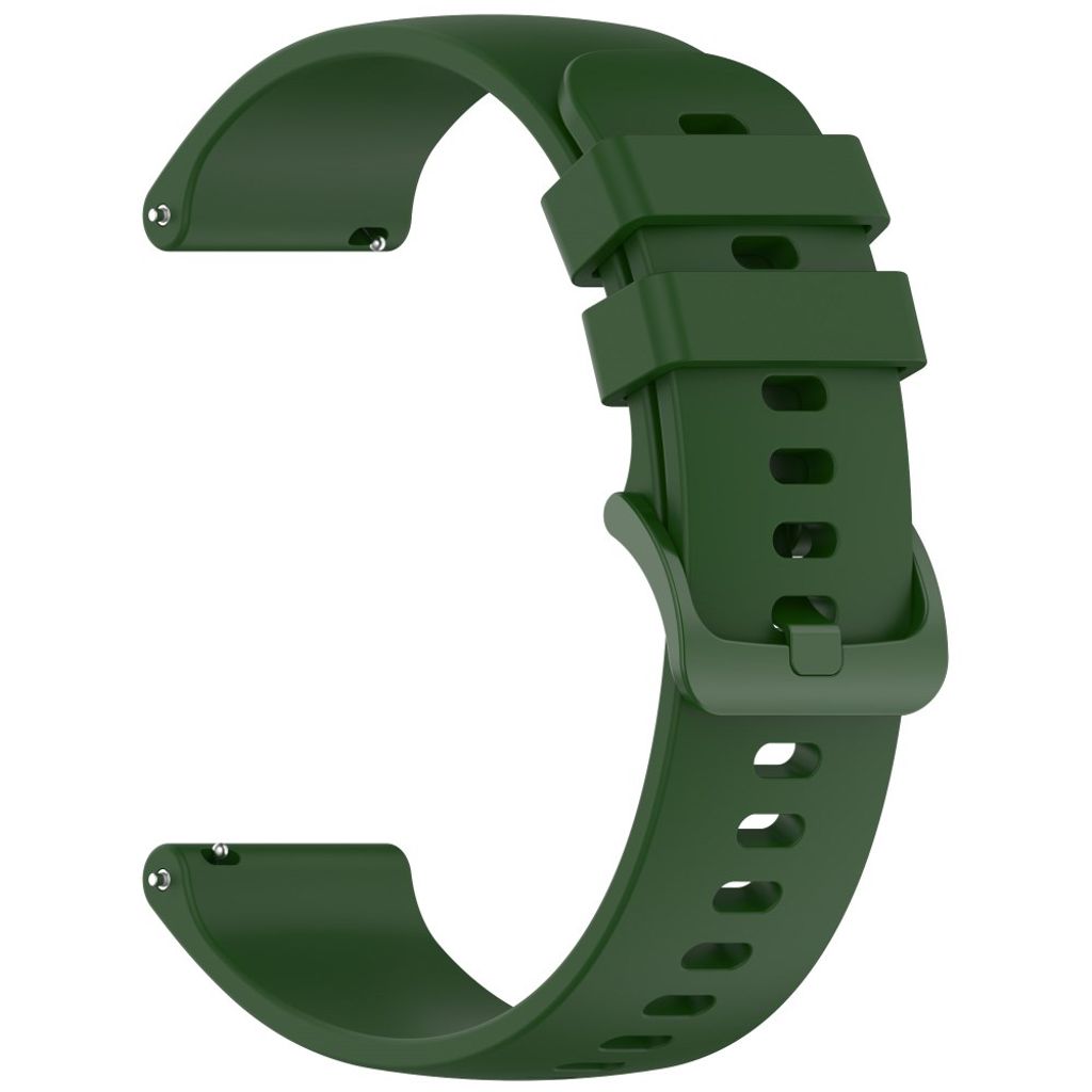 Garmin Forerunner 265 etc. Klockarmband i silikon - Mörkgrön