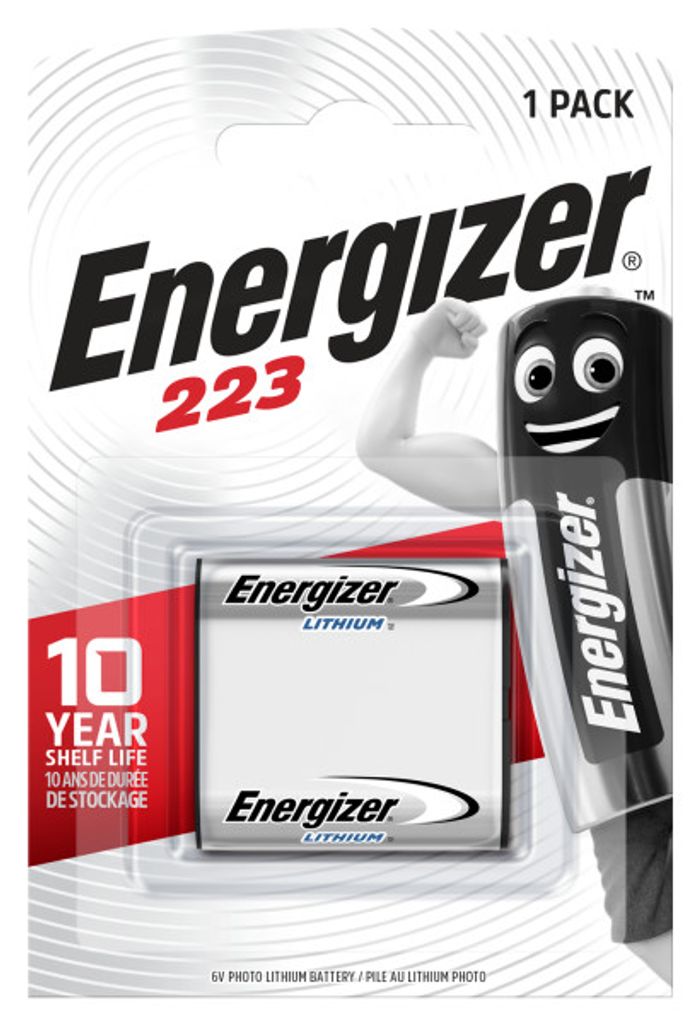 Energizer Lithium Photo 223 6V – 1-pack