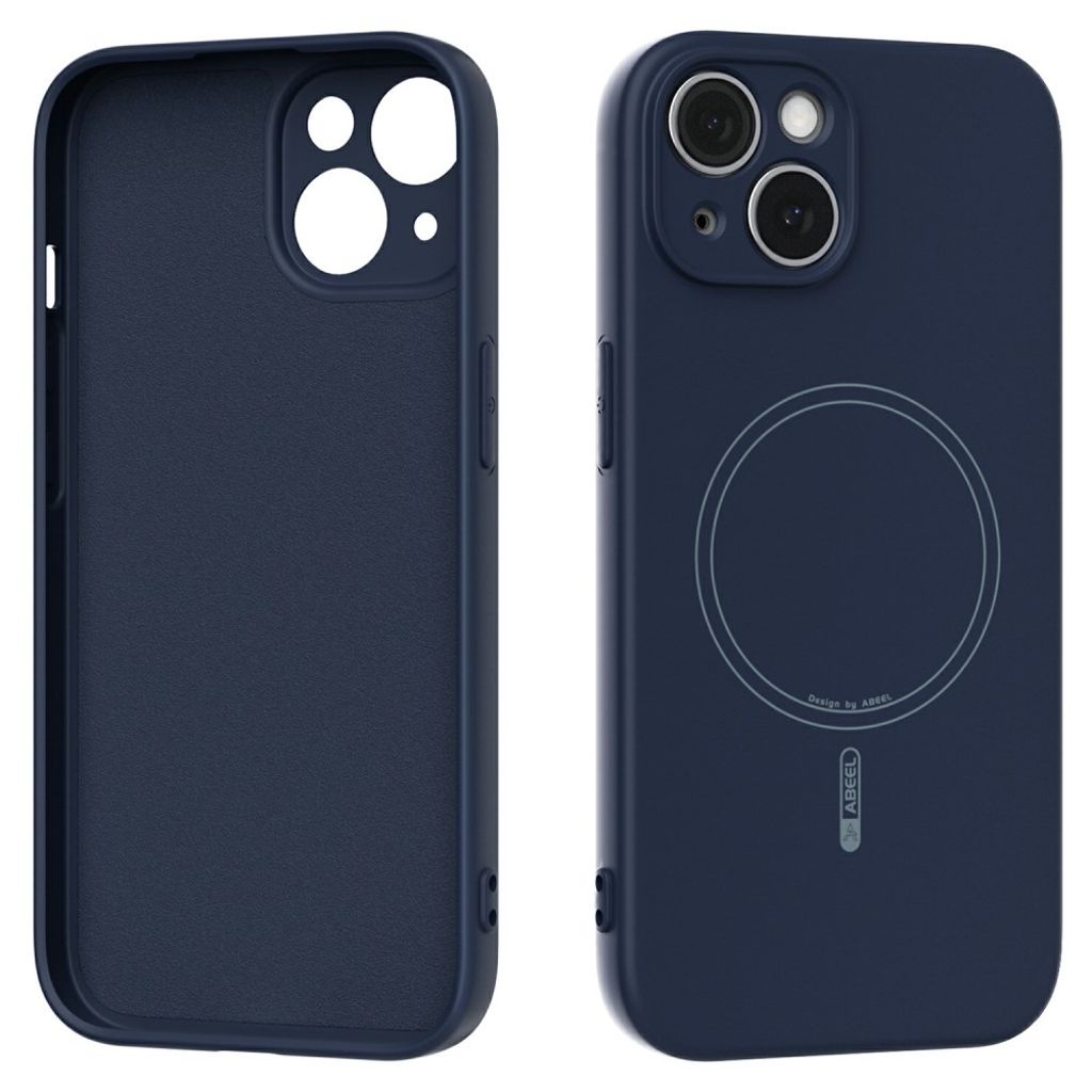 ABEEL iPhone 13 Case MagSafe Liquid Silicone – Dark Blue