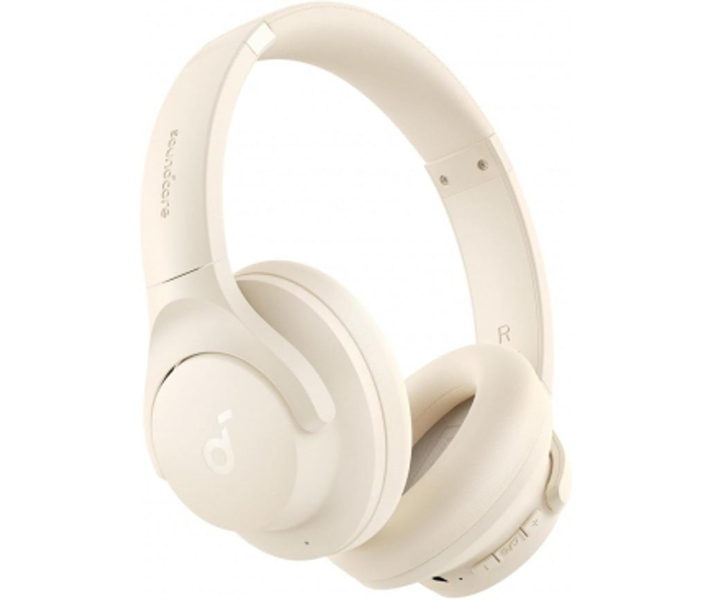 Anker SoundCore Life Q20i Bluetooth over-ear-hodetelefoner – hvite