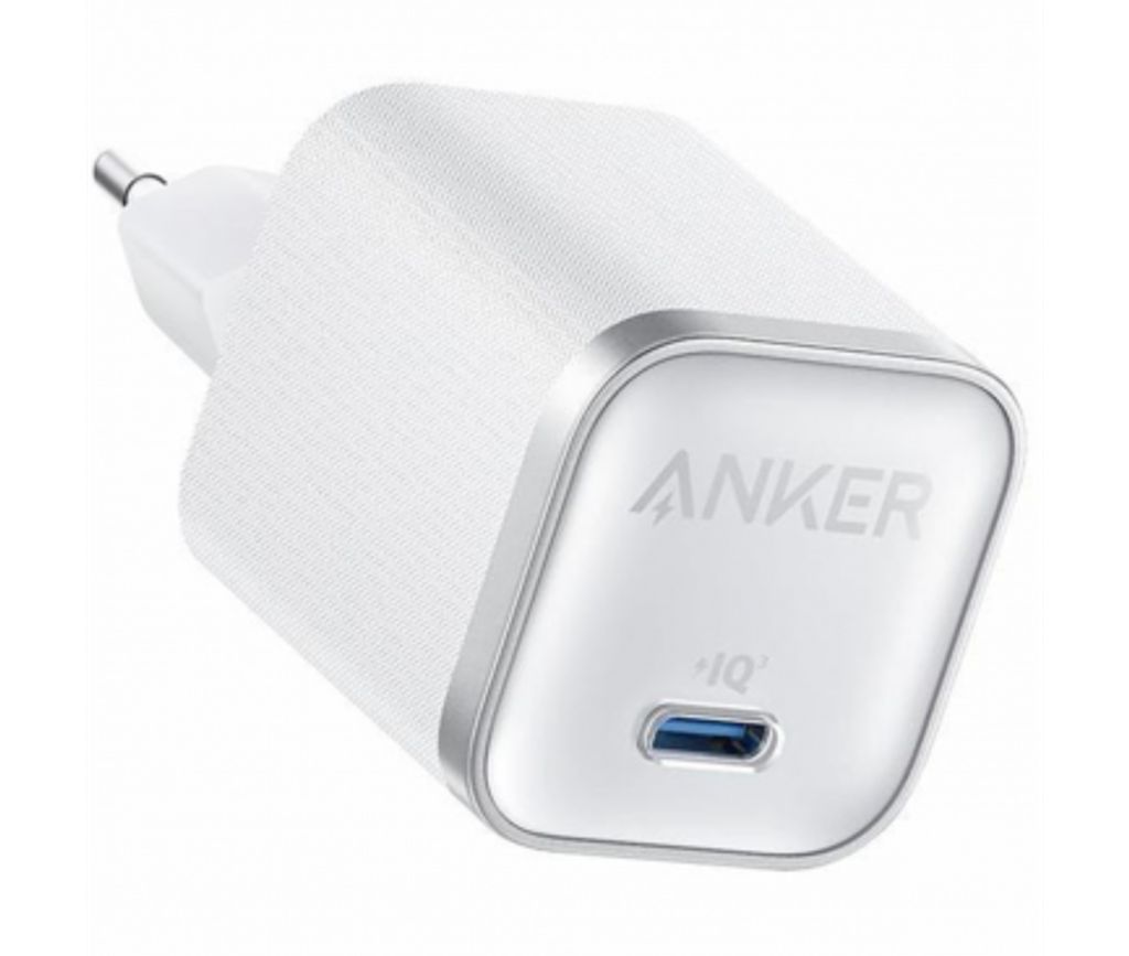Anker Nano vægoplader 45W, 3A, 1 x USB-C – Hvid