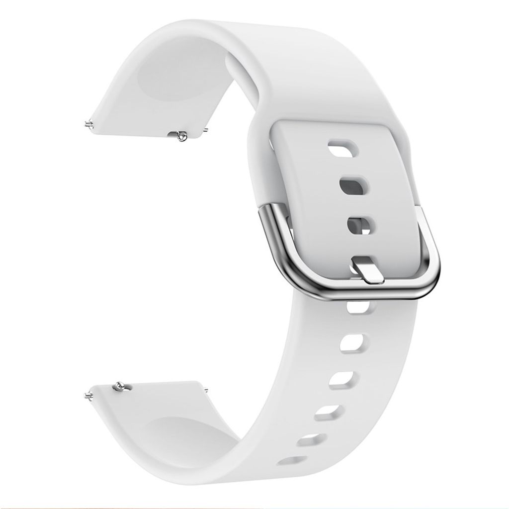 Garmin Vivomove/Forerunner 245/645 etc. Klockarmband Silikon – Vit