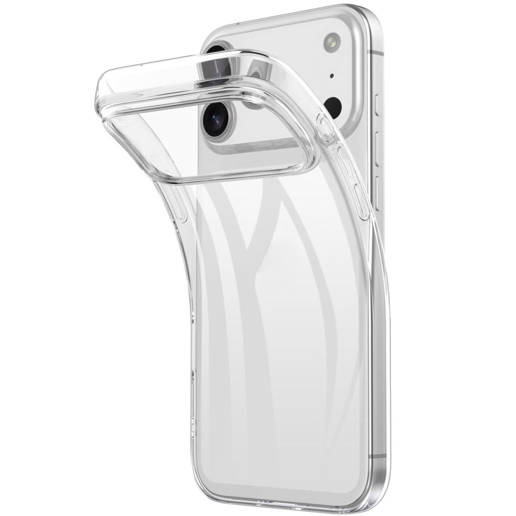 iPhone 18 Pro/17 Pro Cover Anti-fingeraftryk - Gennemsigtig