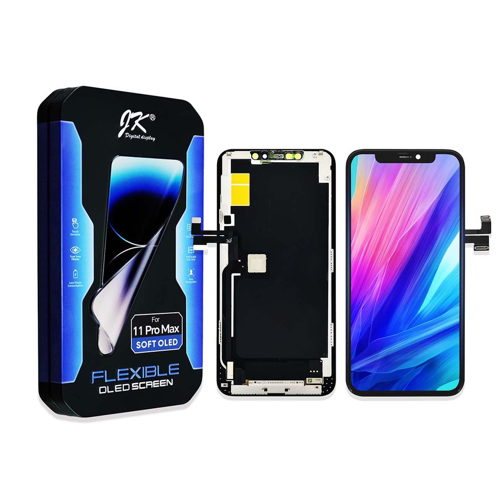 iPhone 11 Pro Max Soft OLED Skærm – JK Premium