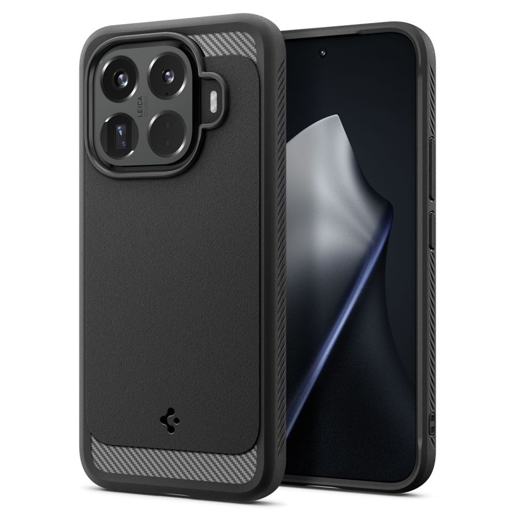 Spigen Rugged Armor Skal till Xiaomi 15T Pro - Svart