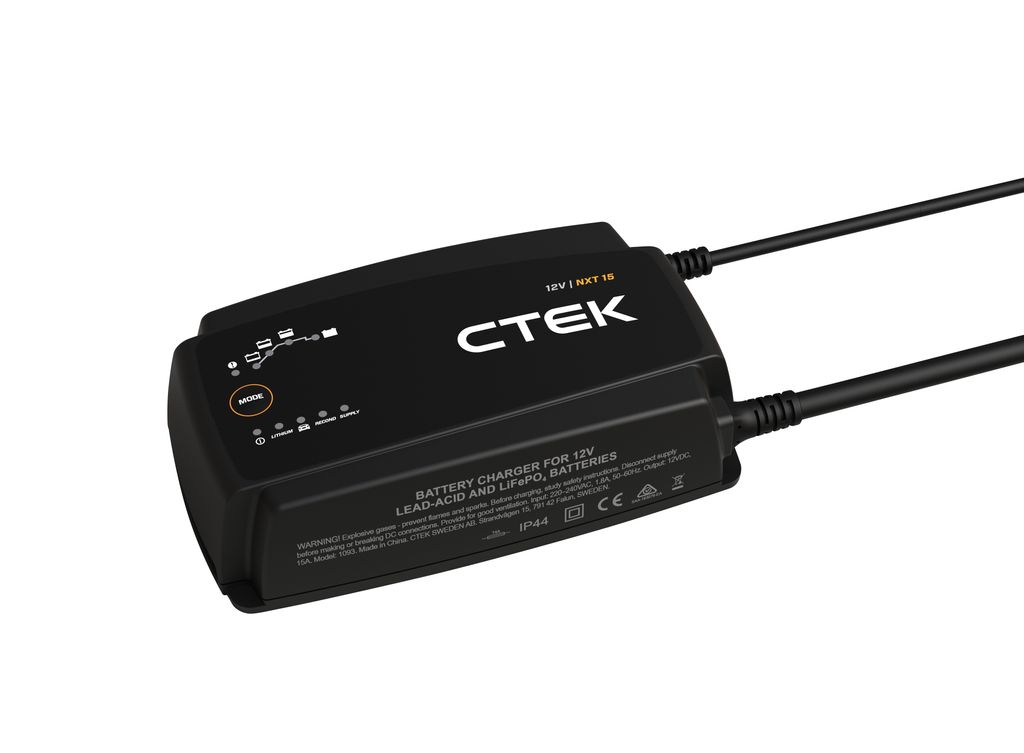 CTEK NXT 15 - 12V 15A Ladegerät 30–350Ah