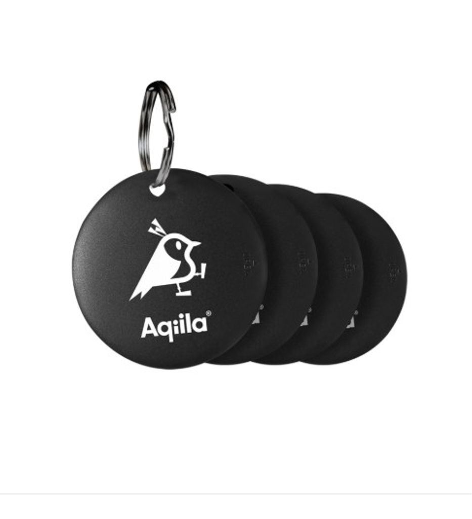 Aqiila Tagbird Avaimenperä Bluetooth-seurantalaite 4-pakkaus